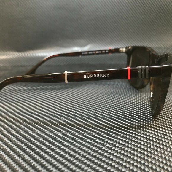 Burberry Dark Havana Men's Sunglasses - Picture 3 of 4